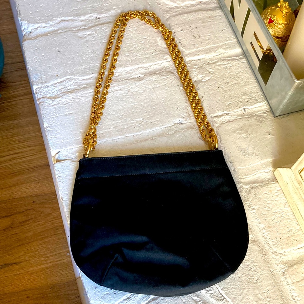 Vintage Black Coblentz Evening Purse